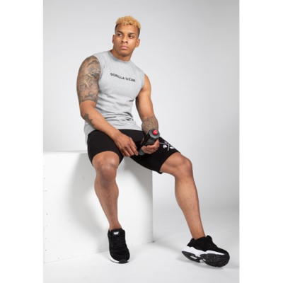 Sorrento Sleeveless T-Shirt - Gray 4