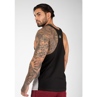 Sterling Stringer Tank Top - Black Gray 2