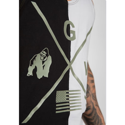 Sterling Stringer Tank Top - Black Gray 5