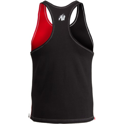 Sterling Stringer Tank Top - Black Red 7