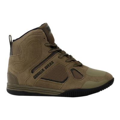 Troy High Tops - Army Green 1 Troy High Tops - Army Green 1