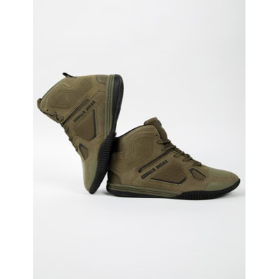 Troy High Tops - Army Green 3 Troy High Tops - Army Green 3