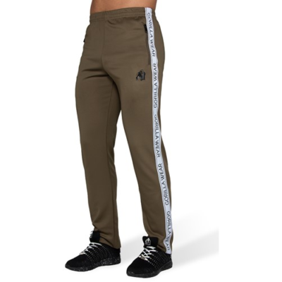 Wellington Track Pants - Olive Green 1