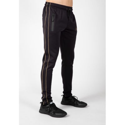 Wenden Track Pants - Black Gold 2