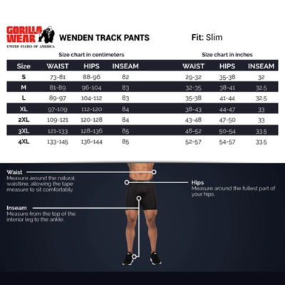 Wenden Track Pants - Black Gold 6