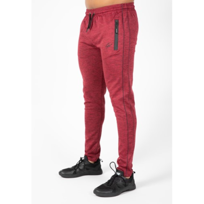 Wenden Track Pants - Burgundy Red 1