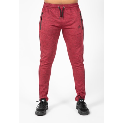 Wenden Track Pants - Burgundy Red 2