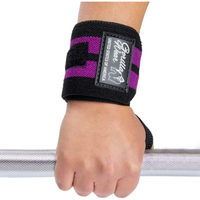 Women's Wrist Wraps - Black Purple 6