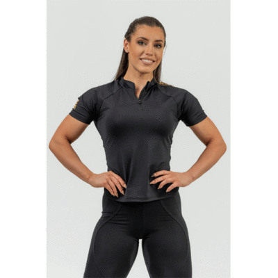 NEBBIA-WOMEN'S-COMPRESSION-ZIPPER-SHIRT-INTENSE-ULTIMATE-GOLD-1