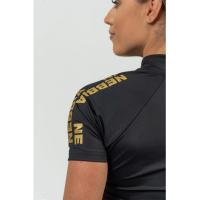 NEBBIA-WOMEN'S-COMPRESSION-ZIPPER-SHIRT-INTENSE-ULTIMATE-GOLD-5