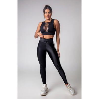 Black Gym Girl Leggings with Cirrê 3