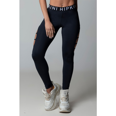 Black Hi Gorgeous Fitness Leggings with Cutouts 2