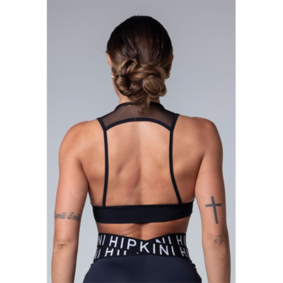 Black Urban Girl Top with tulle 2