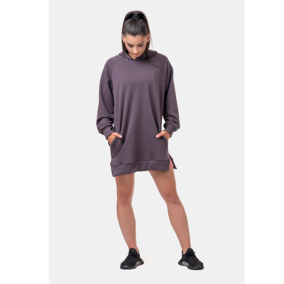 EVERYDAY HERO LONG SWEATSHIRT WITH A HOODIE MAROON 3