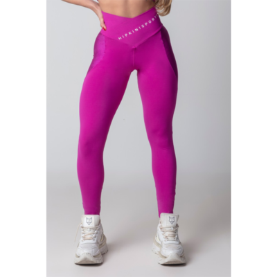 Legging Blogger Fitness Grape with Silk 1