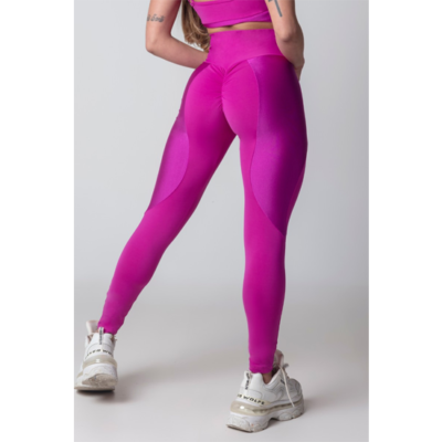 Legging Blogger Fitness Grape with Silk 2