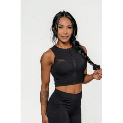 NEBBIA-WOMEN'S-COMPRESSION-PUSH-UP-TOP-INTENSE-MESH-GOLD-1