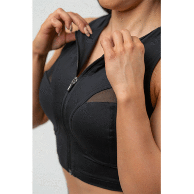 NEBBIA-WOMEN'S-COMPRESSION-PUSH-UP-TOP-INTENSE-MESH-GOLD-6