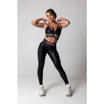 SportsWear Legging Black with Silk 3