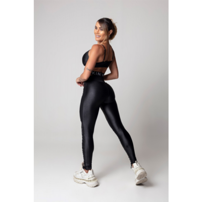 SportsWear Legging Black with Silk 4