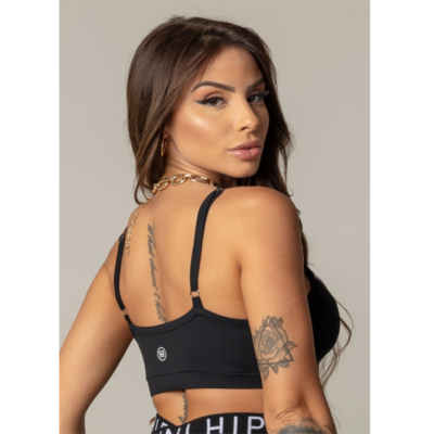 Top Game Fitness Black Floral 2