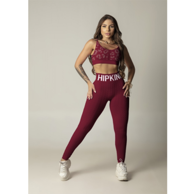 Top Game Fitness Seamless Wine 3