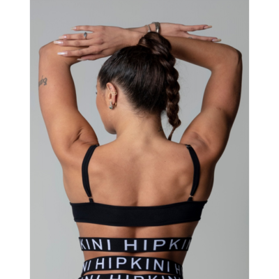 Top Hi Gorgeous Fitness Black with Elastic 1