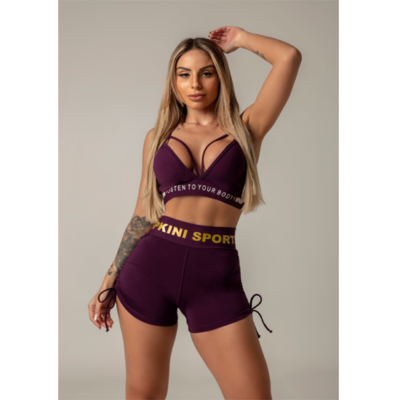 Top Ooh La La Fitness Marsala With Elastic 3