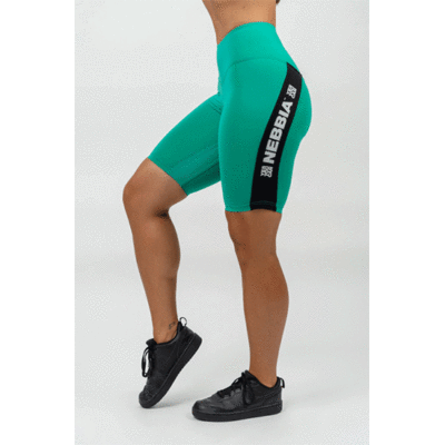 HIGH-WAISTED-BIKER-SHORTS-ICONIC-GREEN-1