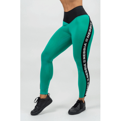 HIGH-WAISTED-SIDE-STRIPE-LEGGINGS-ICONIC-GREEN-2