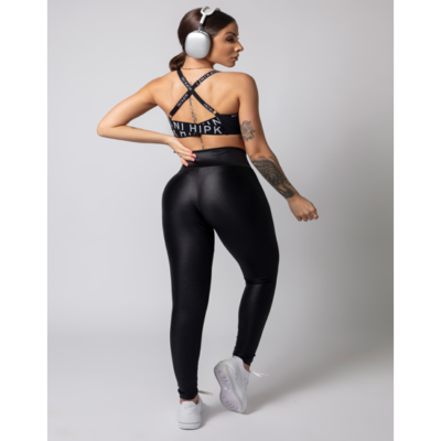 Gymrat Black Cross Body Top 3