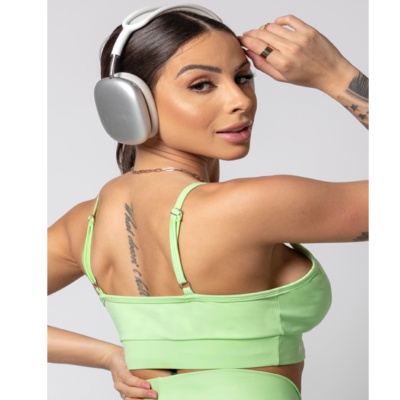 Gymrat Green Cross Body Top 2