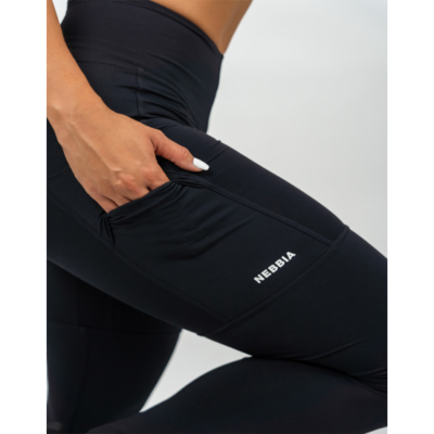 HIGH WAISTED LEGGINGS LEG DAY GOALS BLACK 4