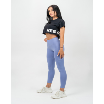 HIGH WAISTED LEGGINGS LEG DAY GOALS LIGHT PURPLE 6