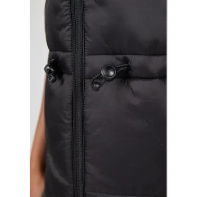 LUCIA PUFFER VEST BLACK 6