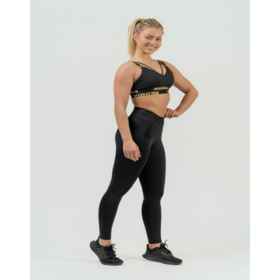 NEBBIA WOMEN'S CLASSIC HIGH WAIST LEGGINGS INTENSE PERFORM BLACK 1