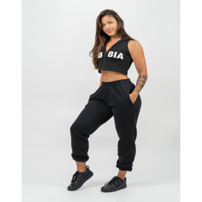 OVERSIZED JOGGERS WITH POCKETS GYM TIME BLACK 5