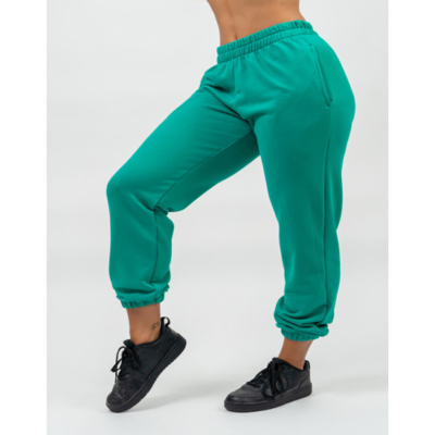 OVERSIZED JOGGERS WITH POCKETS GYM TIME GREEN 1