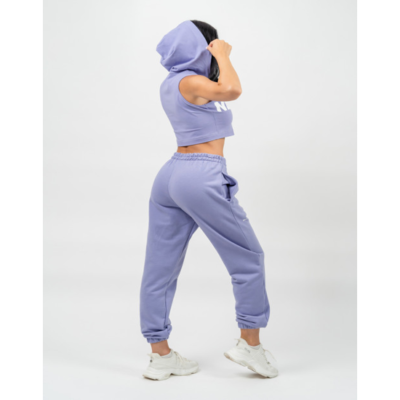 OVERSIZED JOGGERS WITH POCKETS GYM TIME L.PURPLE 5