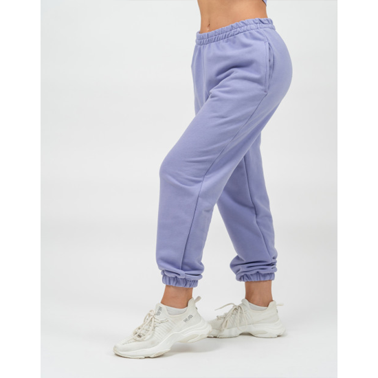 OVERSIZED JOGGERS WITH POCKETS GYM TIME L.PURPLE