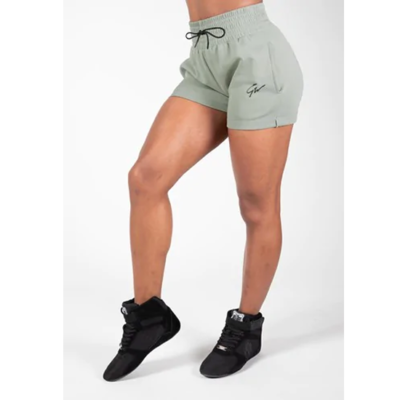 Pixley Sweatshorts - Light Green 1