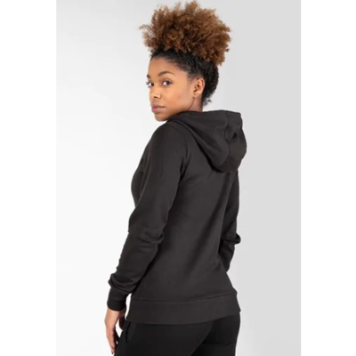Pixley Zipped Hoodie - Black 2