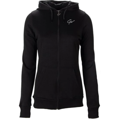 Pixley Zipped Hoodie - Black 6