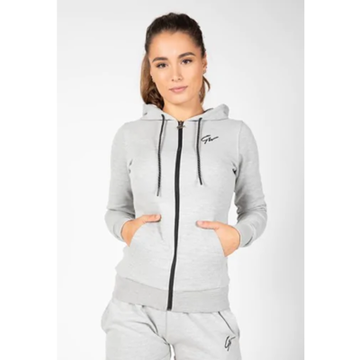Pixley Zipped Hoodie - Gray 1