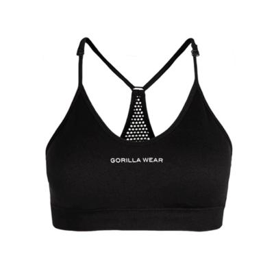 Quincy Seamless Sports Bra - Black 6