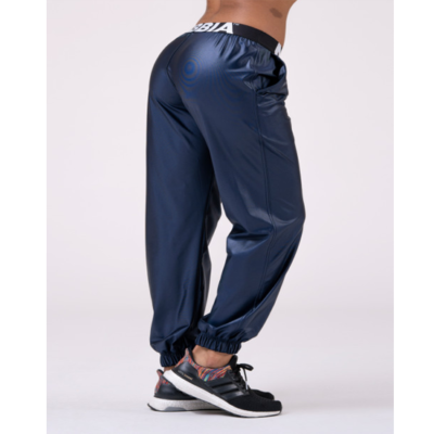 SPORTS DROP CROTCH PANTS BLUE 1