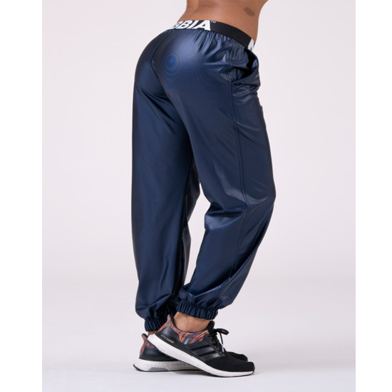 SPORTS DROP CROTCH PANTS BLUE 1