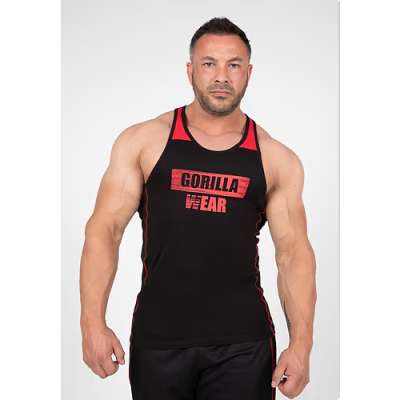 Wallace Tank Top - Black RED 1