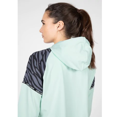 Zion Cropped Hoodie - Green 5