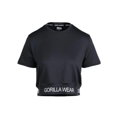 COLBY CROPPED T-SHIRT BLACK 5
